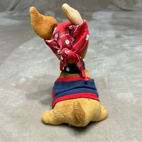 Play Zone Talking Chihuahua Yo Quiero 90s Working Plush Dog - Picture 4 of 6